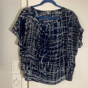 Women’s Joie Blousy Short Sleeve Silk Tee